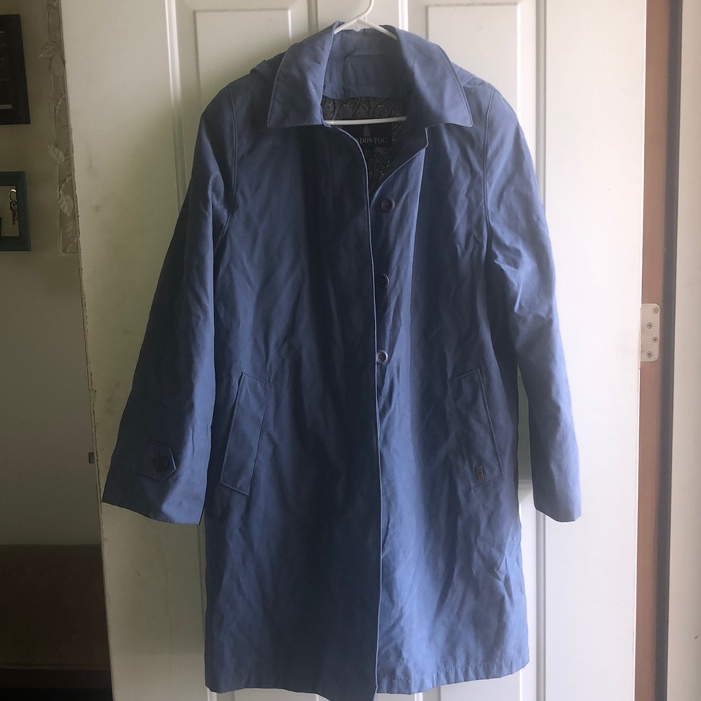 London fog trench coat